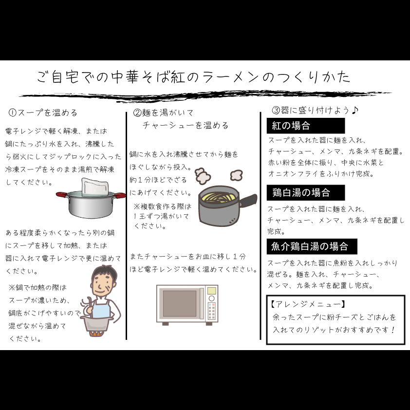 ラーメンの作り方。